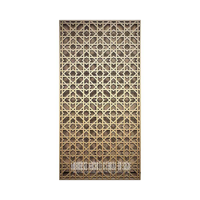 Arabian Brass Jali Screen