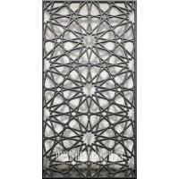 Islamic Geometric Lattice Pattern