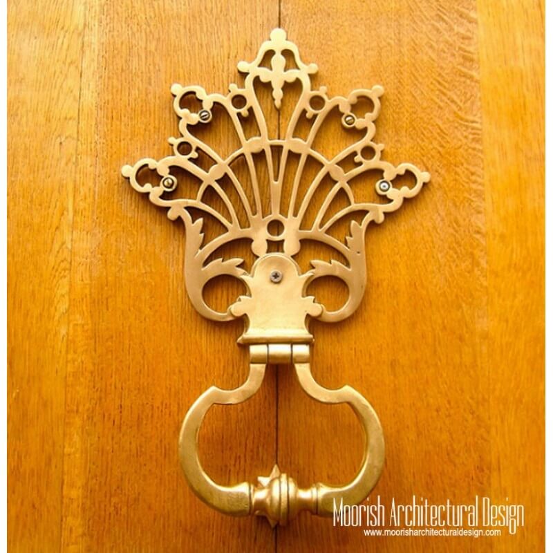 brass door knocker