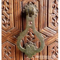 Antique brass door knockers