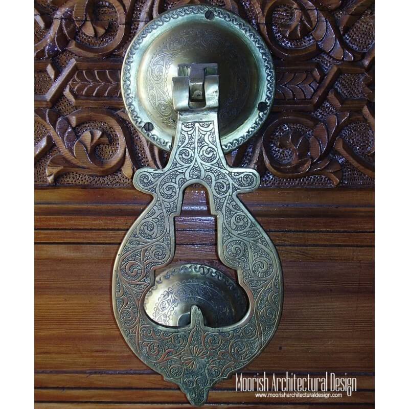 Custom moroccan door knockers