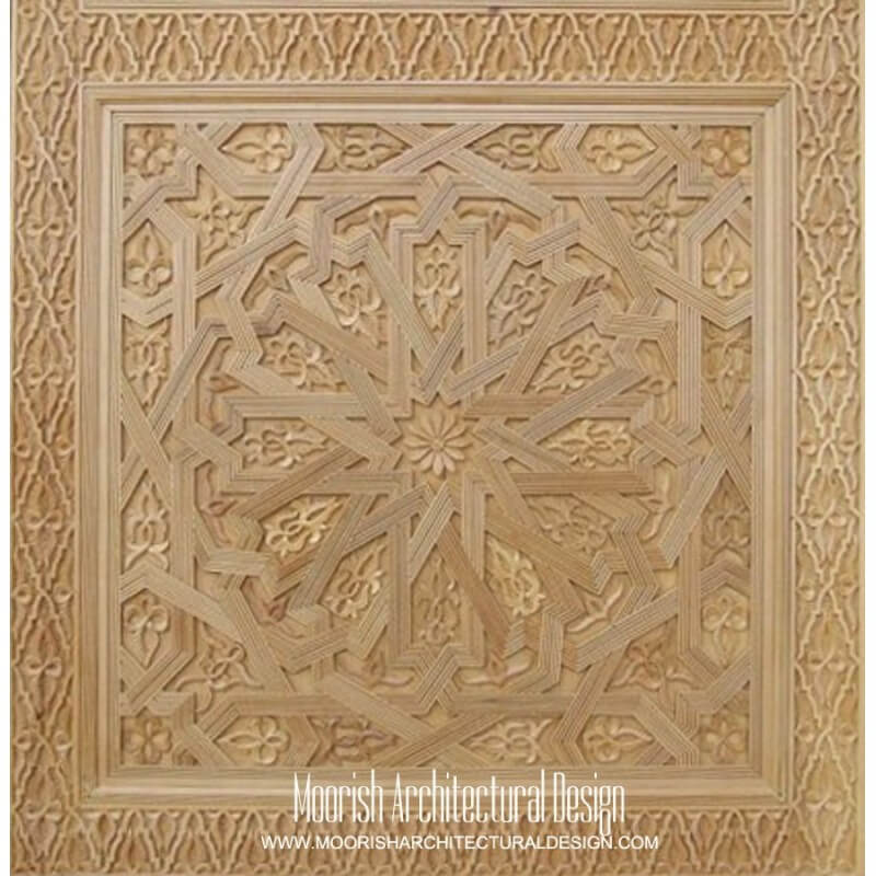 Moroccan wood carving